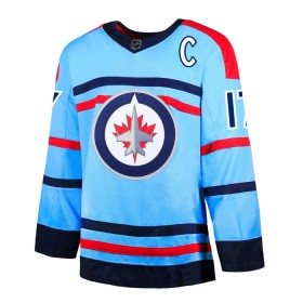 Winnipeg Jets Trikot Adam Lowry Anniversary Adidas 2023-24 Blau Authentic - Herren